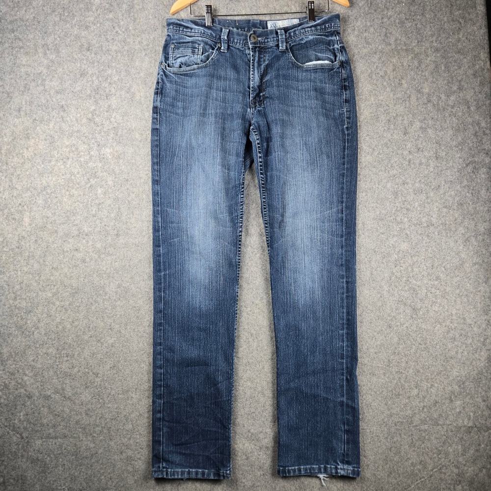 Axel Trumbull Jeans Mens 32x34 Blue Slim Fit Denim Skater Grunge Y2K Workwear